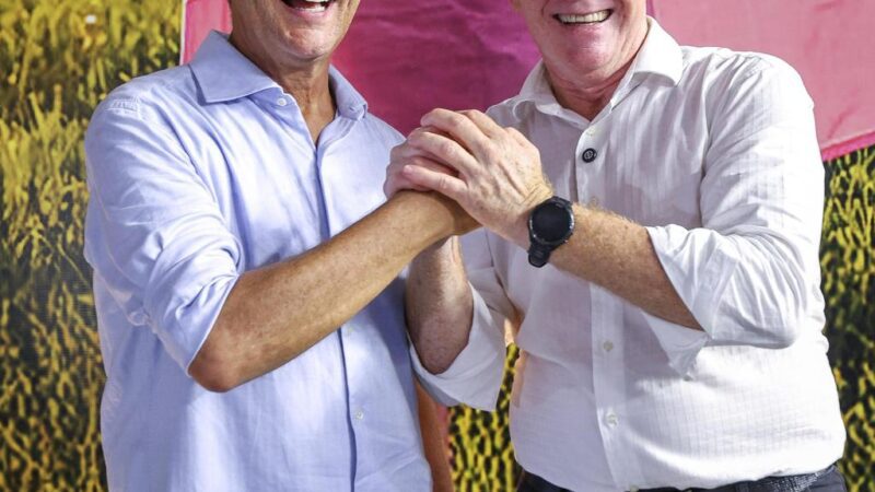 Ricardo Ferraço assume governo e diz que vai manter o ritmo acelerado de Casagrande