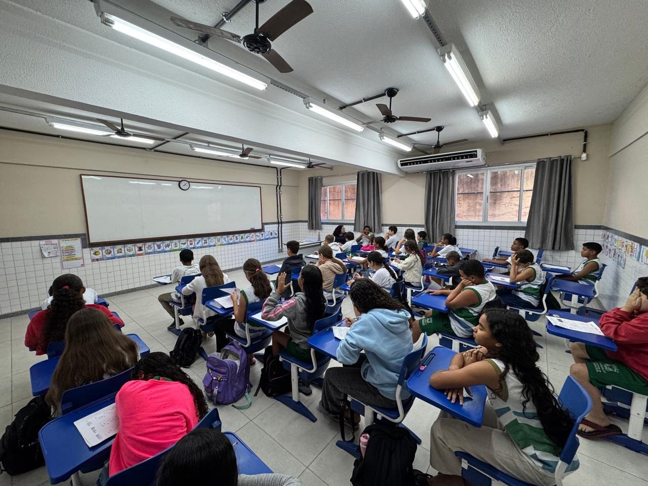 EMEF Nossa Senhora Aparecida é revitalizada com foco no conforto dos estudantes