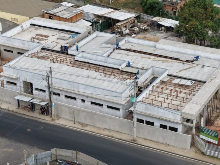 Construção da Unidade Básica de Saúde de Padre Gabriel avança para 45%