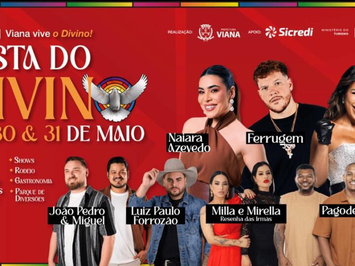 Viana entra em clima de festa com a 209ª edição do Divino Espírito Santo