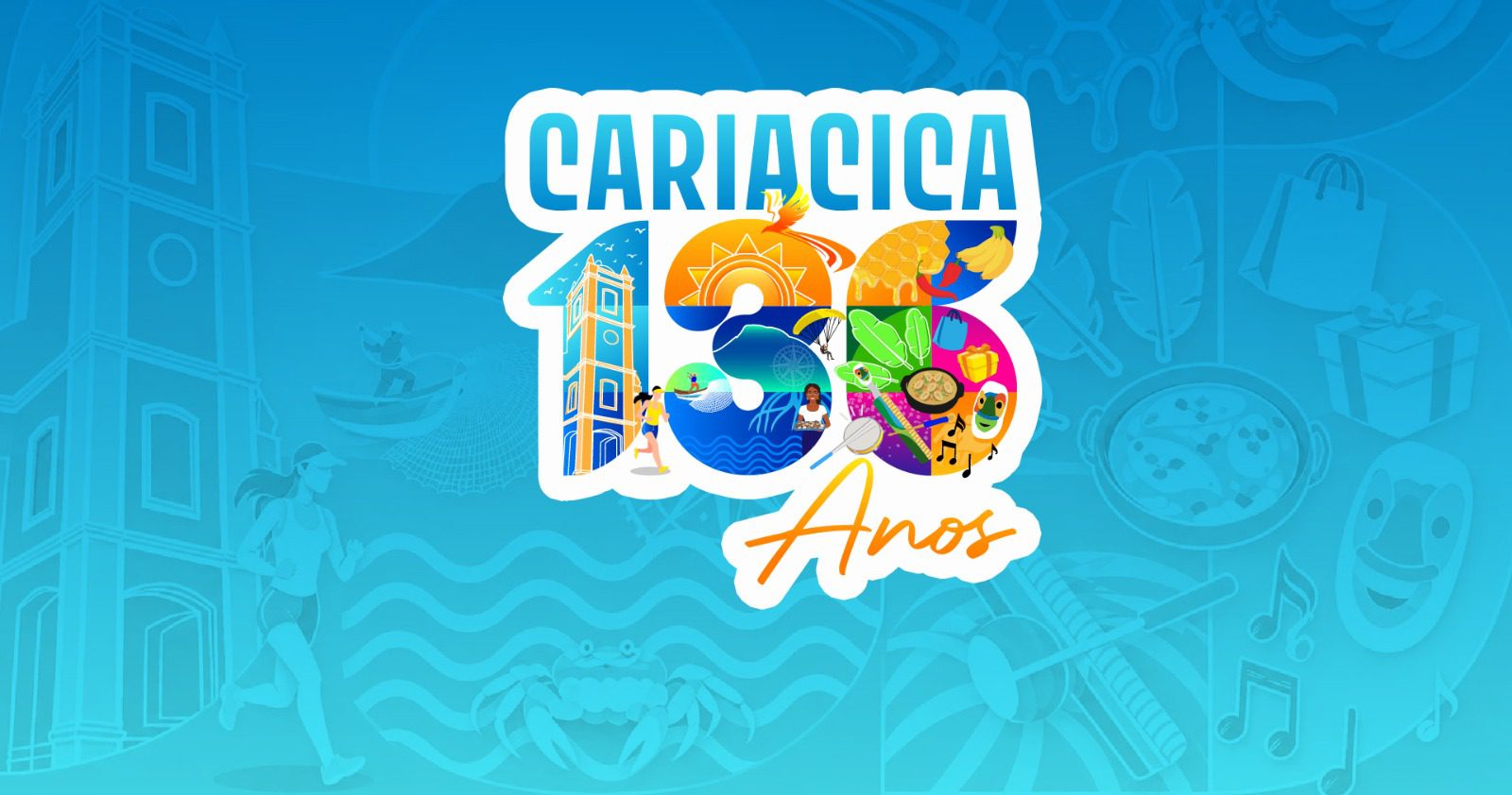 DJ Kinho, Matheus Araújo e Wallace Aguiar animam a praça de alimentação no sábado (27)