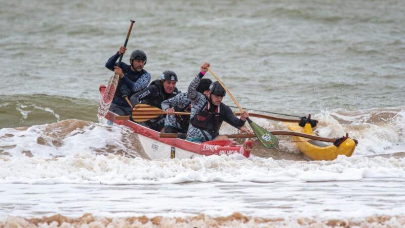 Grandes nomes do surf de canoa disputam campeonato nacional neste fim de semana