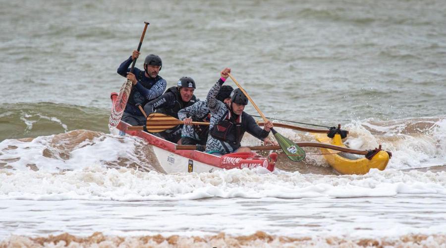 Grandes nomes do surf de canoa disputam campeonato nacional neste fim de semana