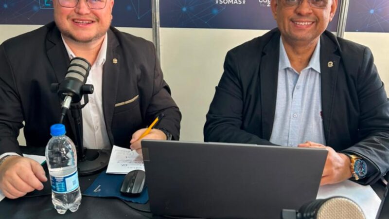 Sargento Wagner e Cícero Modolo comandam maratona de entrevistas na V Expo Cidades Capixabas em Jaguaré