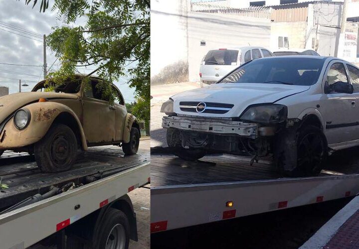 Ação da Guarda Municipal remove 270 veículos abandonados em vias públicas
