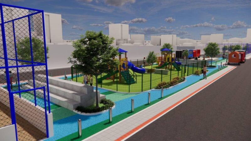 Obras do Parque Linear em Santa Rita avançam com assinatura de ordem de serviço
