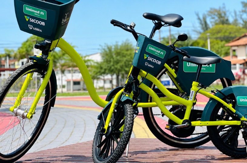 Bicicletas compartilhadas serão gratuitas na Serra em dois domingos de agosto
