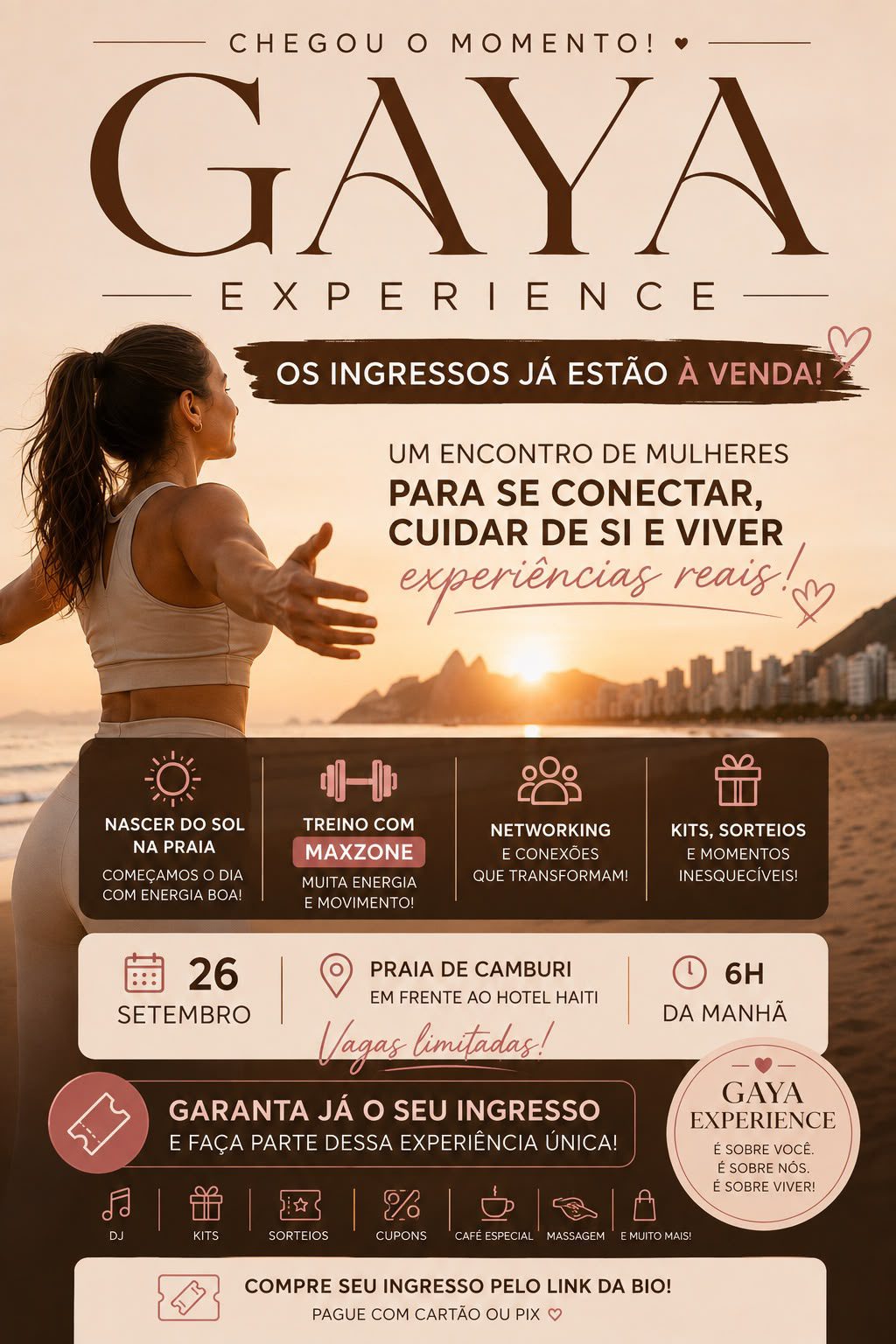 Mulheres se reúnem no Gaya Experience em uma jornada de experiências e conexões