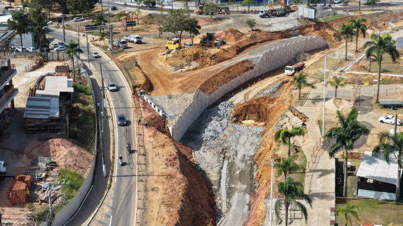 Mobilidade em Alto Lage avança com preparação para construção do novo viaduto