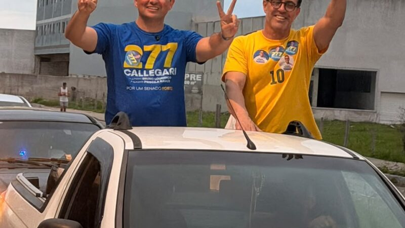 Callegari coloca o Sul do Estado no radar de sua campanha ao Senado