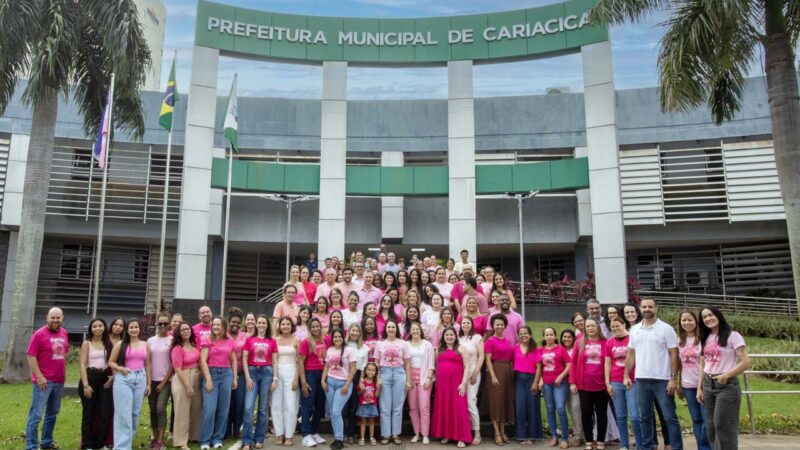 Cariacica abre programação do Outubro Rosa com foco na prevenção ao câncer de mama