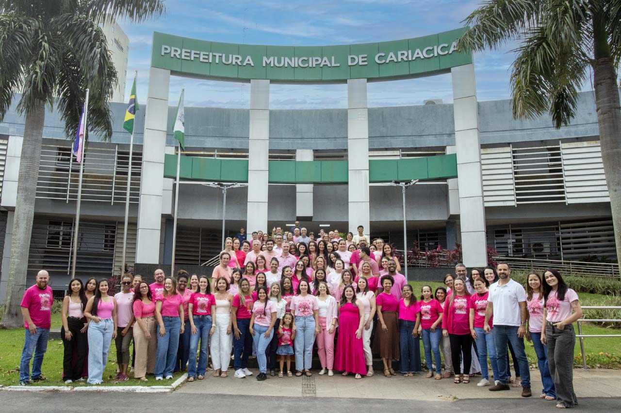 Cariacica abre programação do Outubro Rosa com foco na prevenção ao câncer de mama