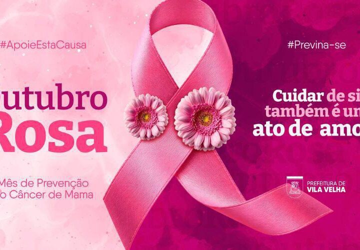 Ação do Outubro Rosa nesta sexta destaca importância dos cuidados com a saúde da mulher