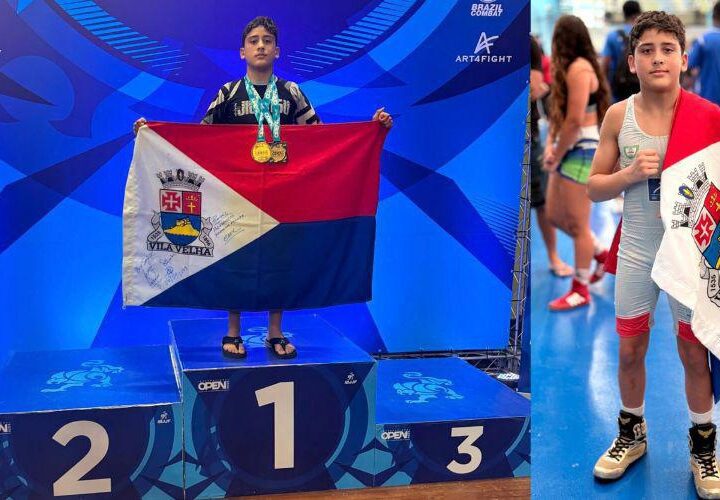 Vila Velha no cenário internacional: atleta embarca para o Pan Kids de Jiu-Jítsu