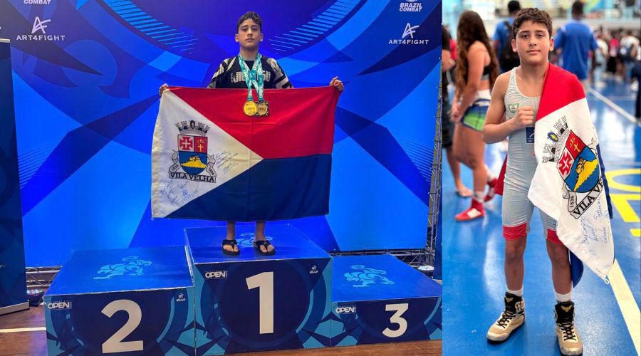 Vila Velha no cenário internacional: atleta embarca para o Pan Kids de Jiu-Jítsu