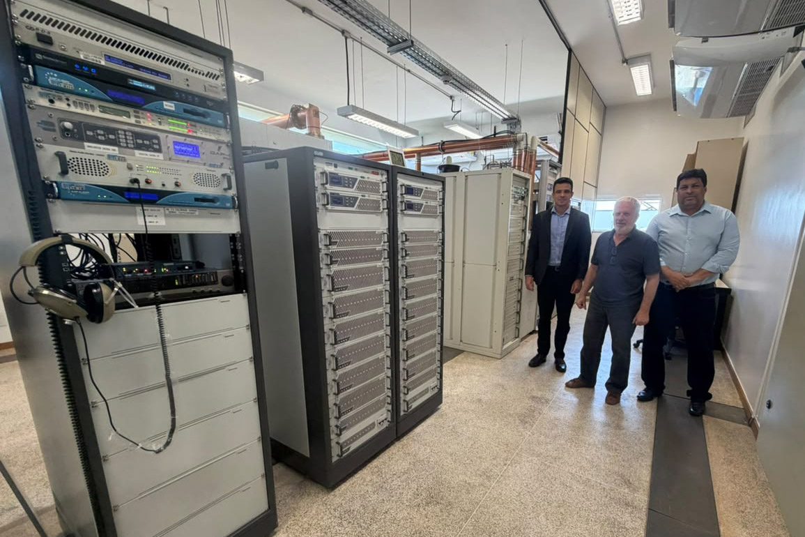 Equipamento de R$ 1,1 milhão reforçará estrutura da TV Ales após parceria federal