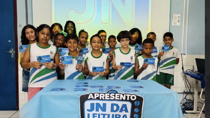 Alunos de Nova Esperança aprendem a ler com criatividade e brincadeiras no Jornal da Leitura