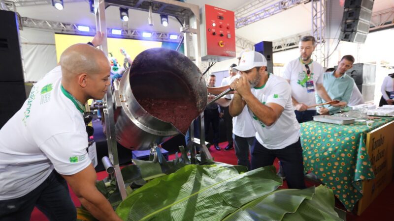 Tombo do doce de banana ganha destaque na programação da Festa da Banana