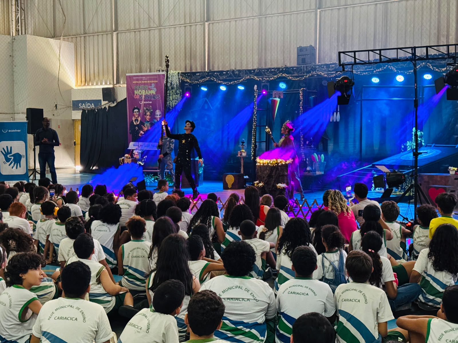 Teatro leva sonhos e cultura para mais de 700 alunos da rede municipal