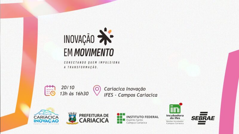 Cariacica abre espaço para inovação com evento gratuito voltado a empresas e empreendedores
